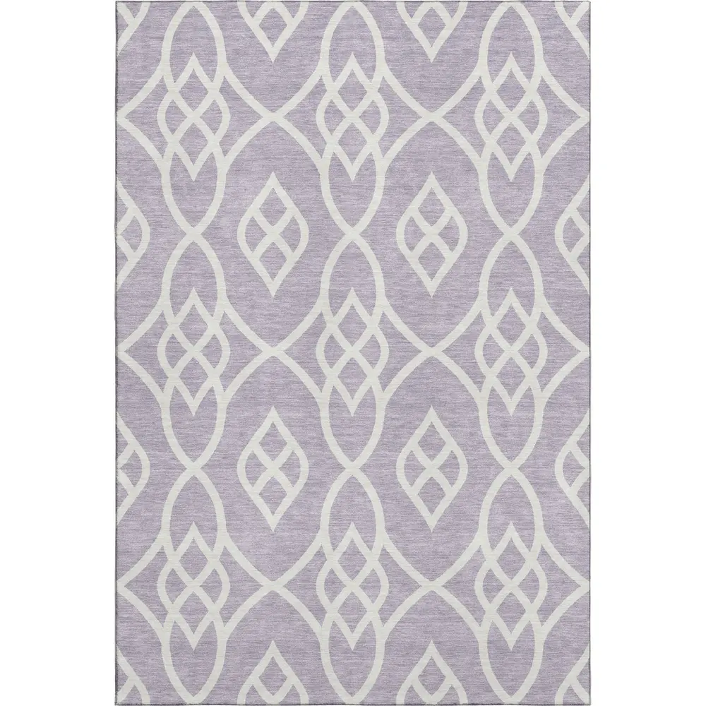 Mayfield AMF884 Lavender 3' x 5' Rug