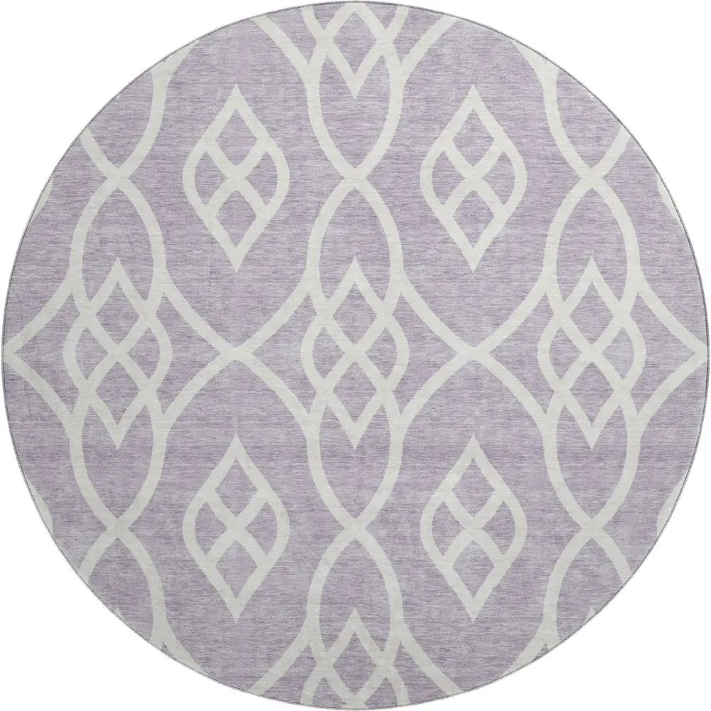 Mayfield AMF884 Lavender 8' x 8' Rug