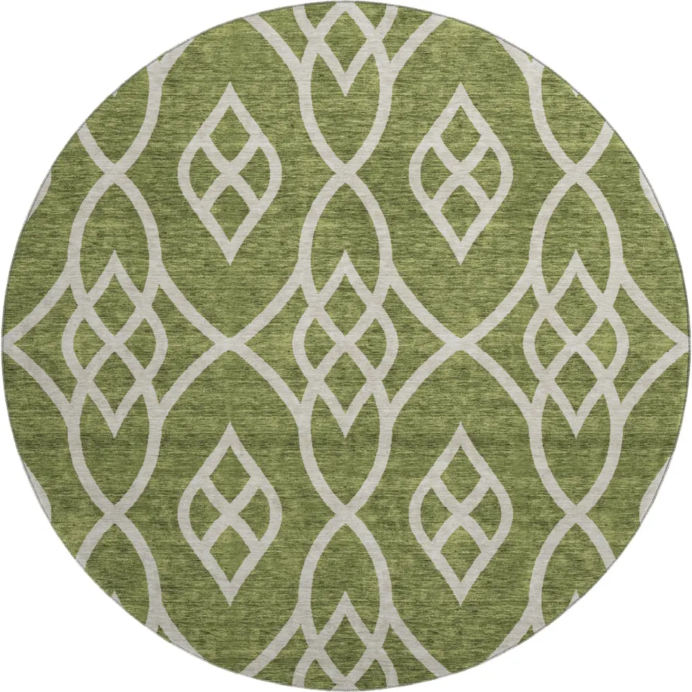 Mayfield AMF884 Olive 8' x 8' Rug