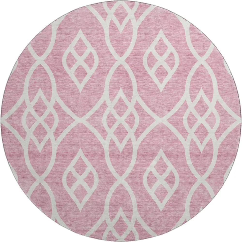 Mayfield AMF884 Pink 8' x 8' Rug