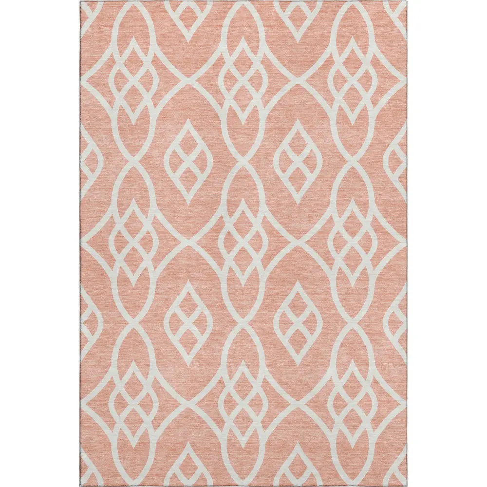 Mayfield AMF884 Salmon 3' x 5' Rug
