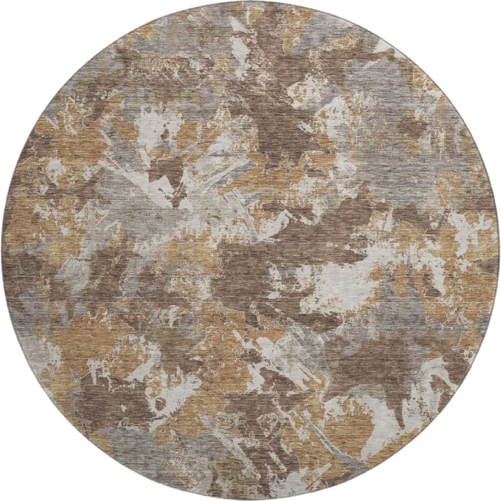 Mayfield AMF885 Brown 8' x 8' Rug