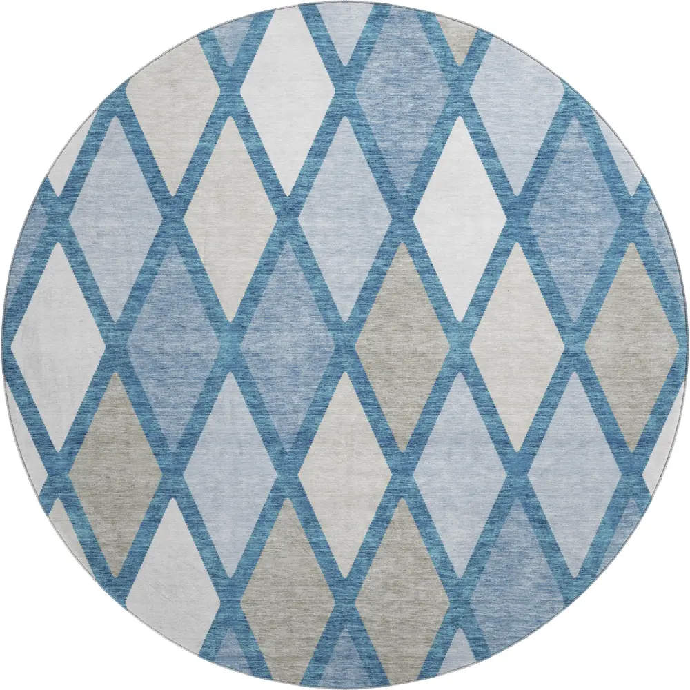 Mayfield AMF887 Denim 8' x 8' Rug