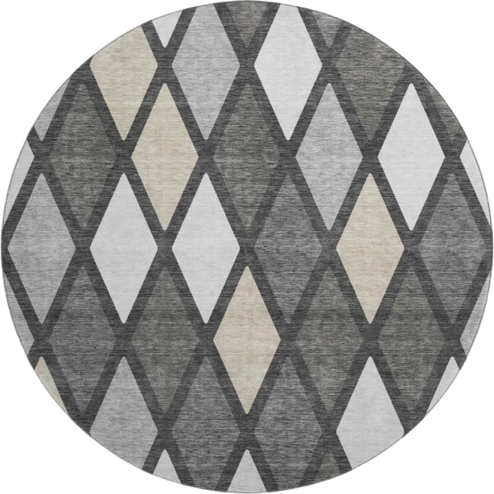 Mayfield AMF887 Gray 8' x 8' Rug