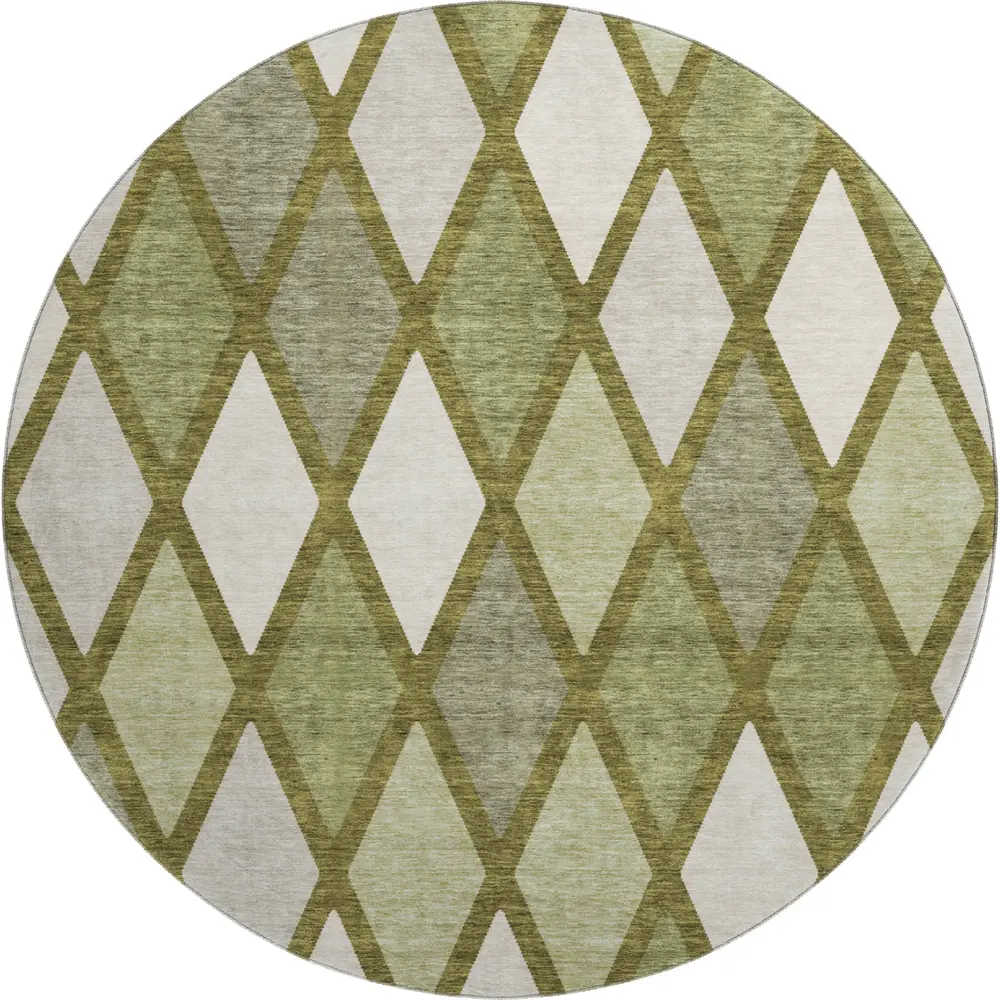 Mayfield AMF887 Olive 8' x 8' Rug