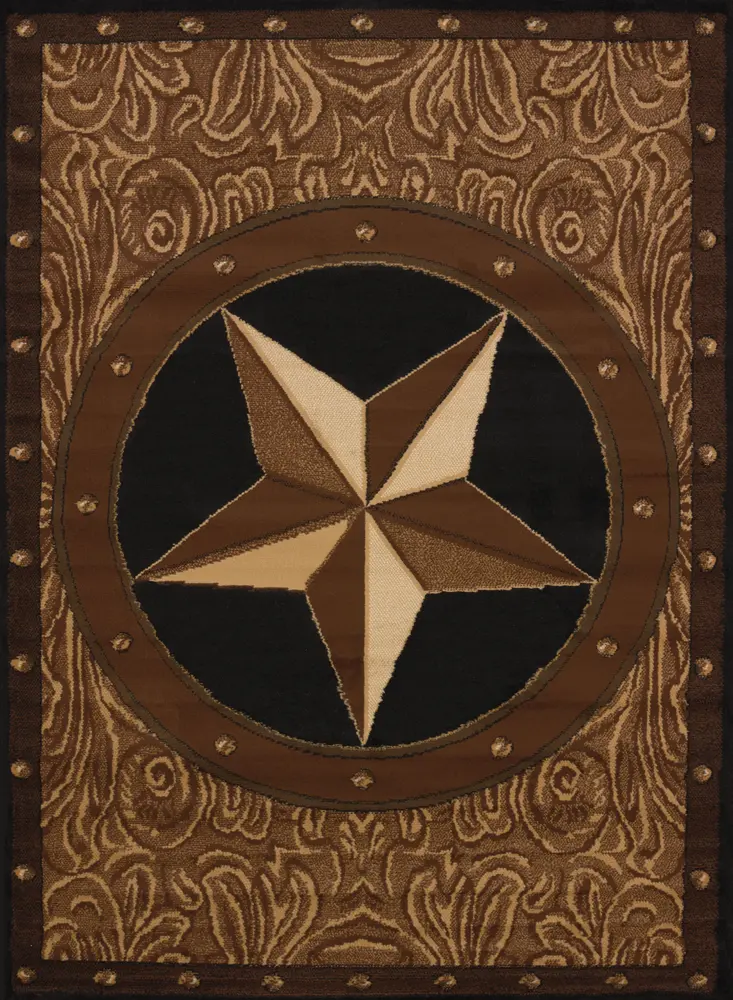 United Weavers Legends Ranch Star Multi Area Rug 5'3