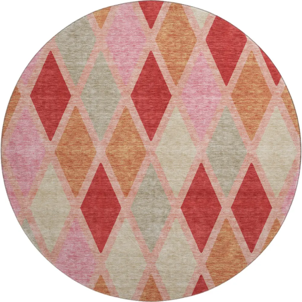 Mayfield AMF887 Pink 8' x 8' Rug