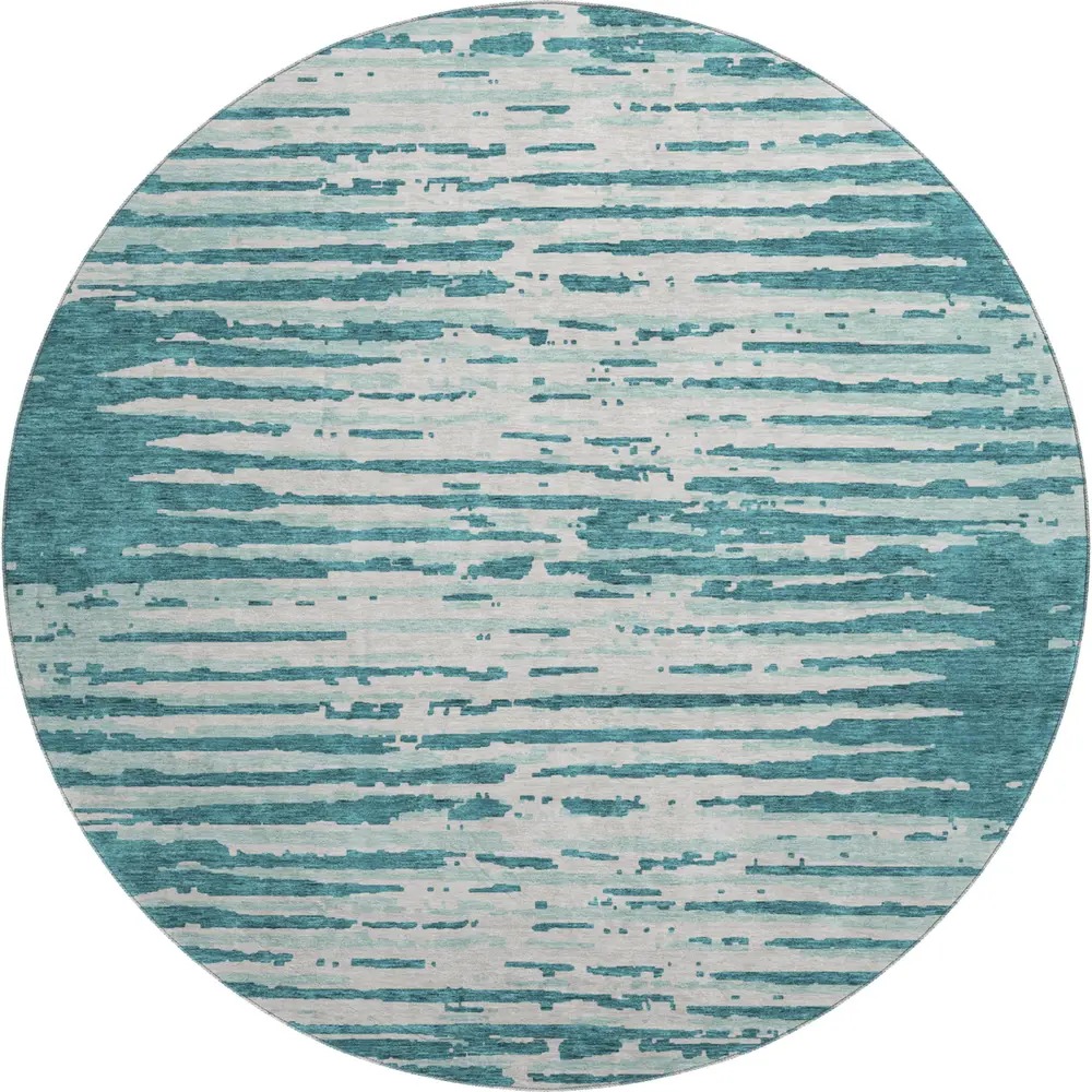 Mayfield AMF888 Teal 8' x 8' Rug