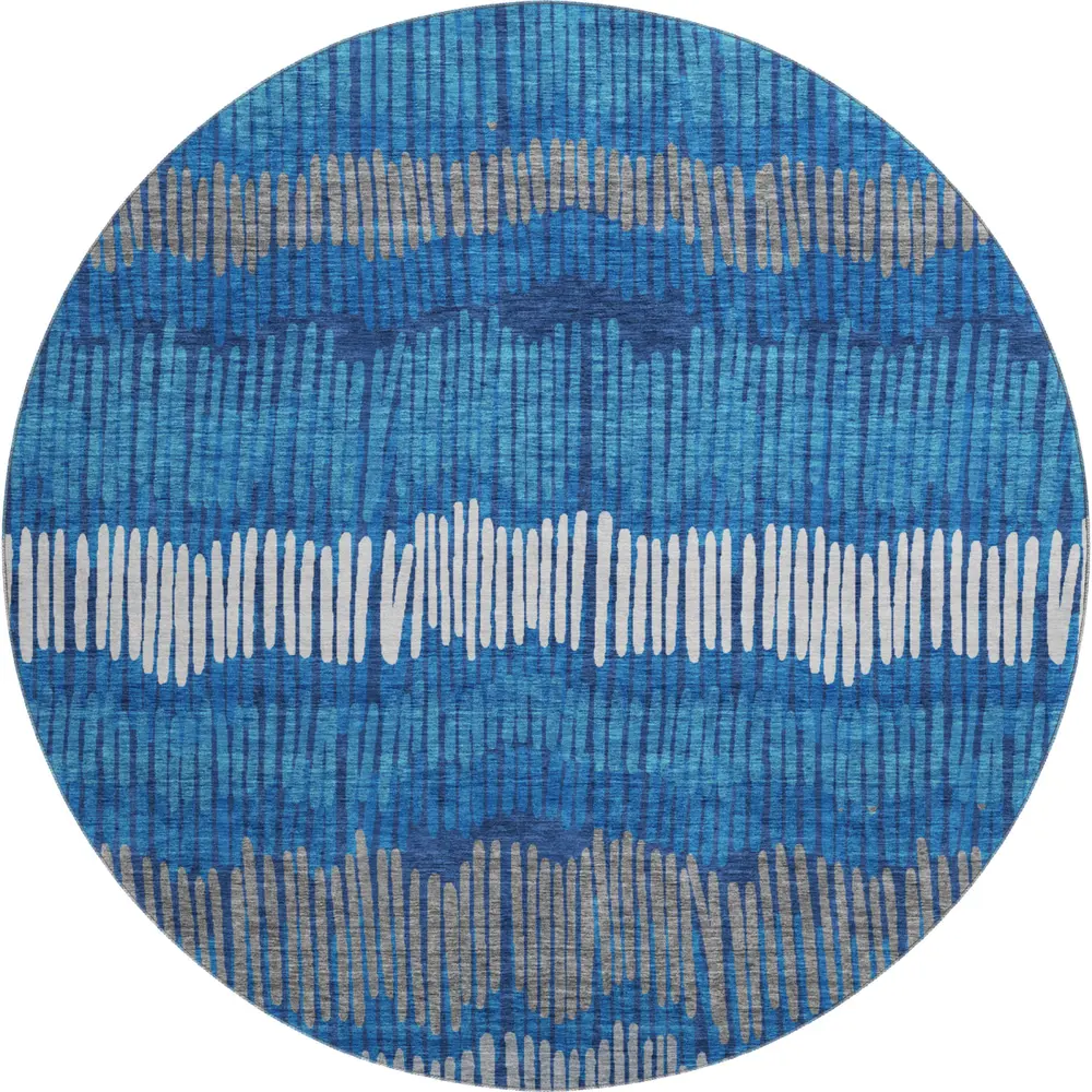 Mayfield AMF889 Navy 8' x 8' Rug