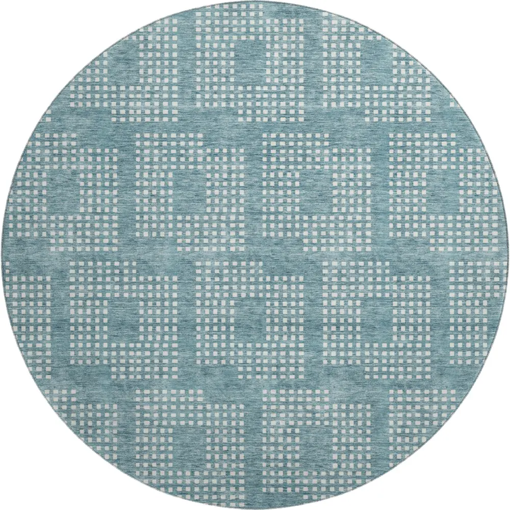 Mayfield AMF890 Teal 8' x 8' Rug