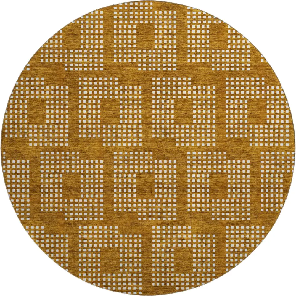 Mayfield AMF890 Terracotta 8' x 8' Rug