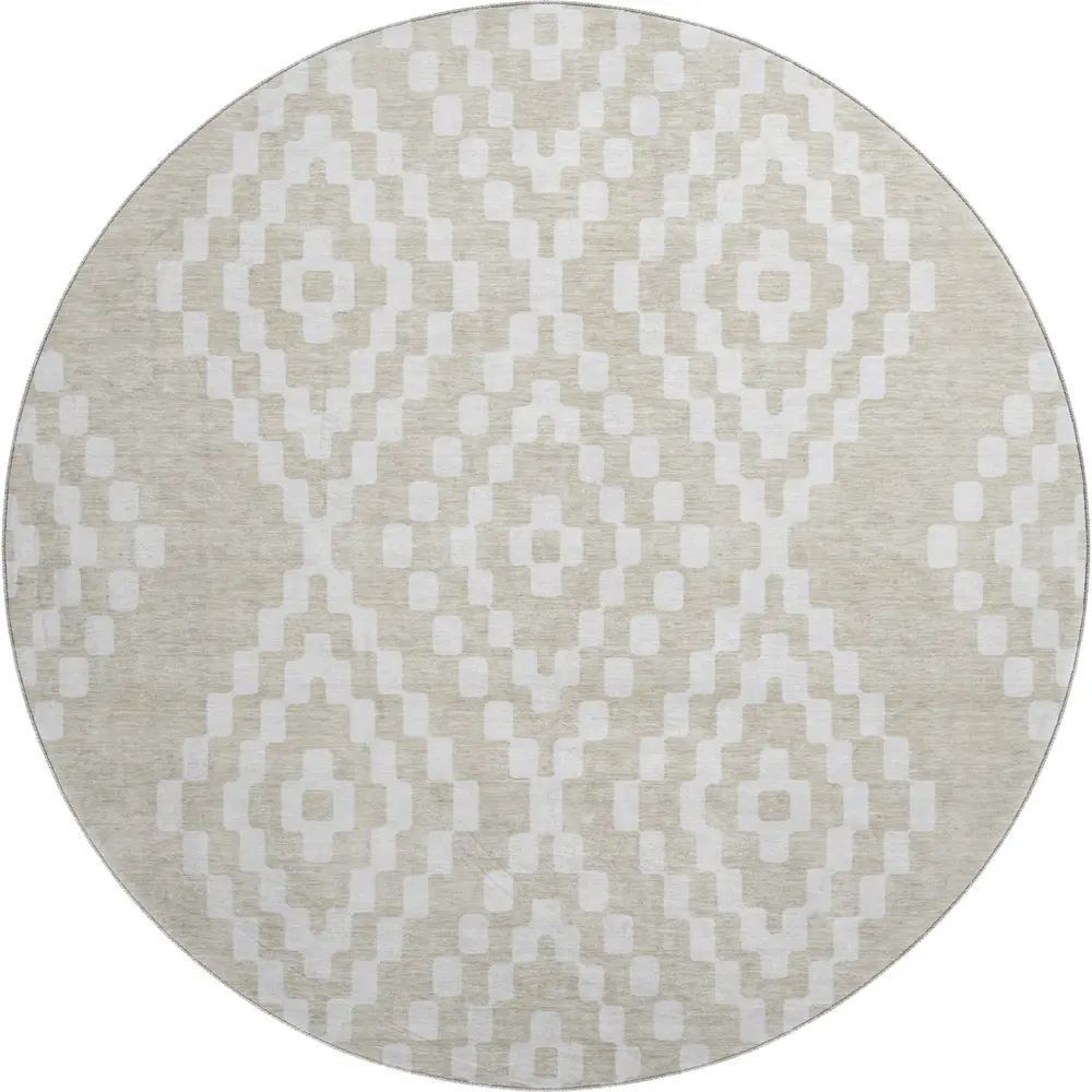 Mayfield AMF891 Beige 8' x 8' Rug