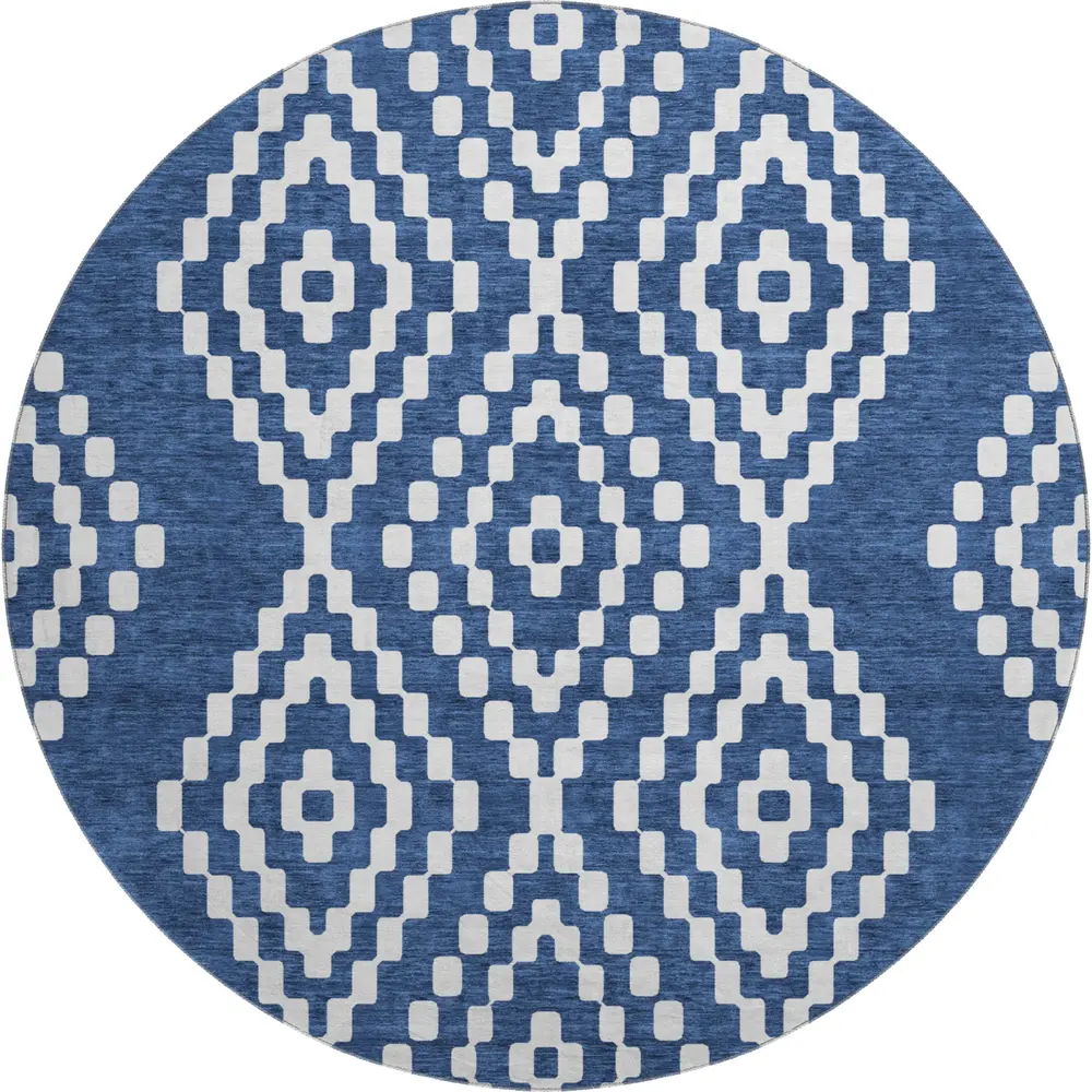 Mayfield AMF891 Navy 8' x 8' Rug