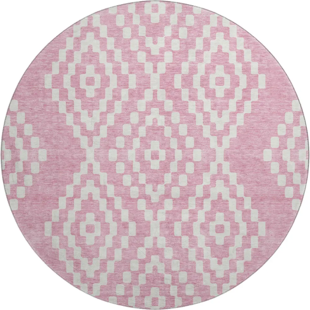 Mayfield AMF891 Pink 8' x 8' Rug