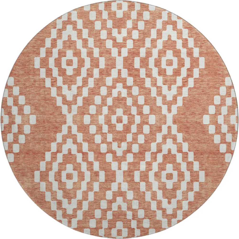 Mayfield AMF891 Salmon 8' x 8' Rug