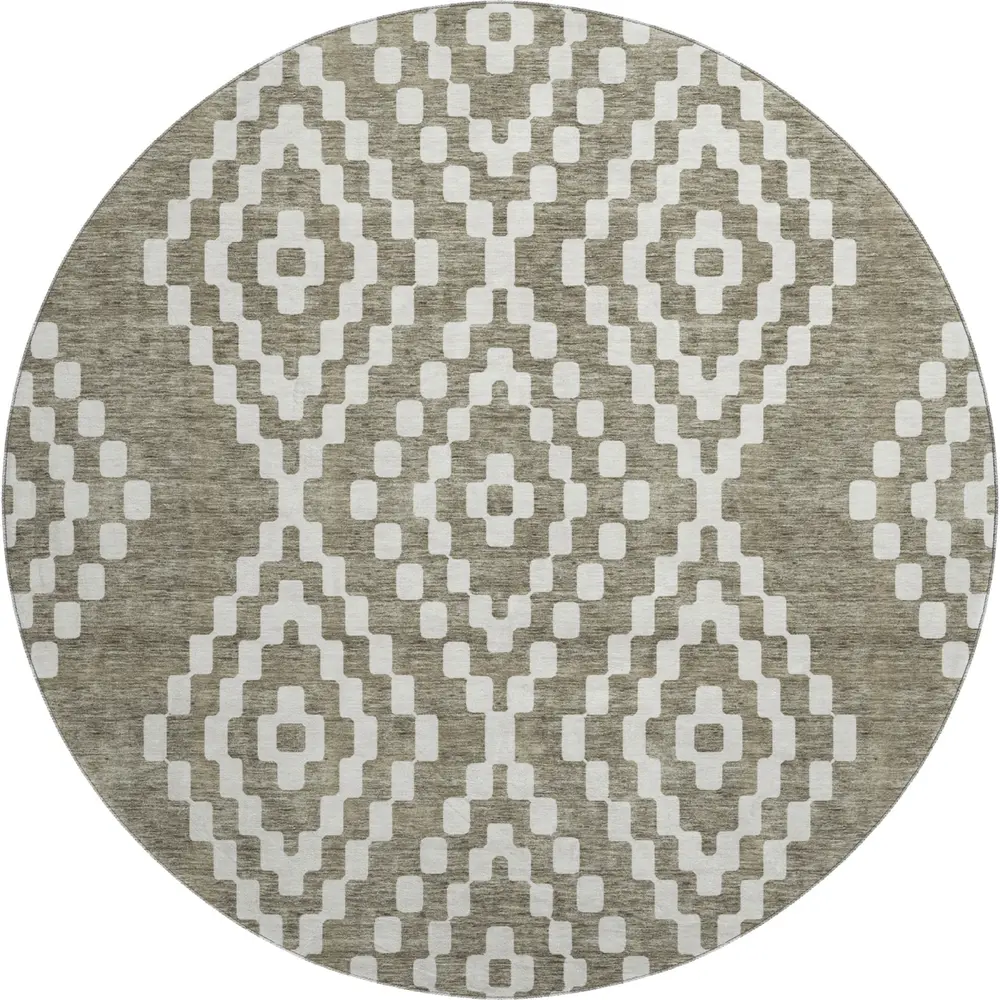 Mayfield AMF891 Taupe 8' x 8' Rug
