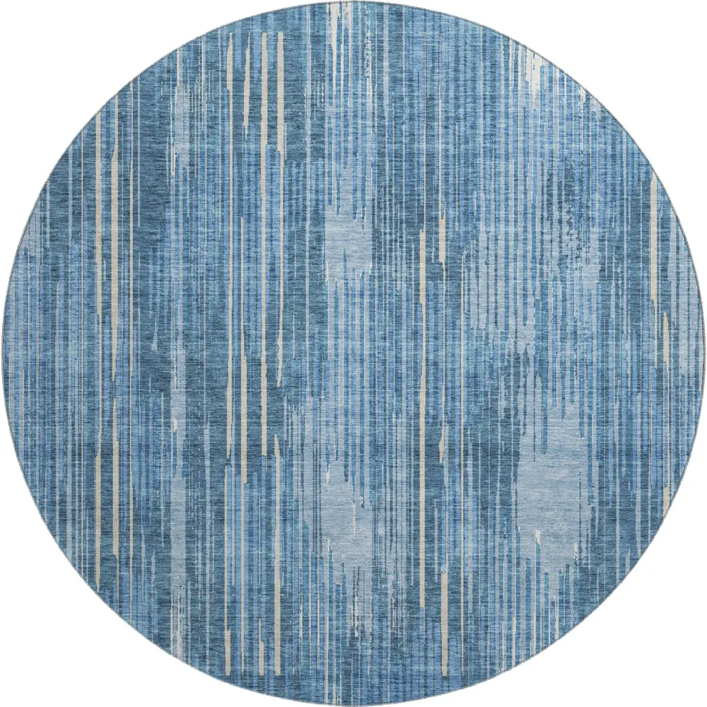Mayfield AMF893 Blue 8' x 8' Rug