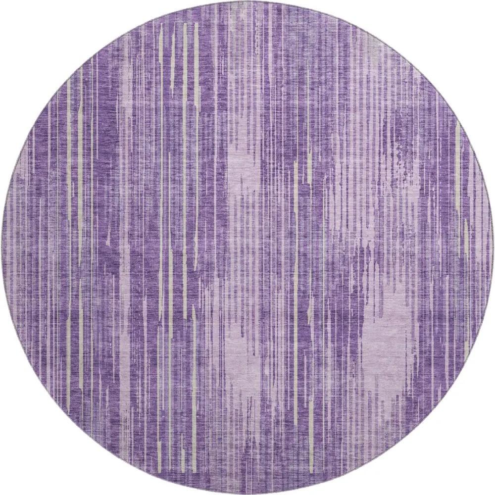 Mayfield AMF893 Purple 8' x 8' Rug