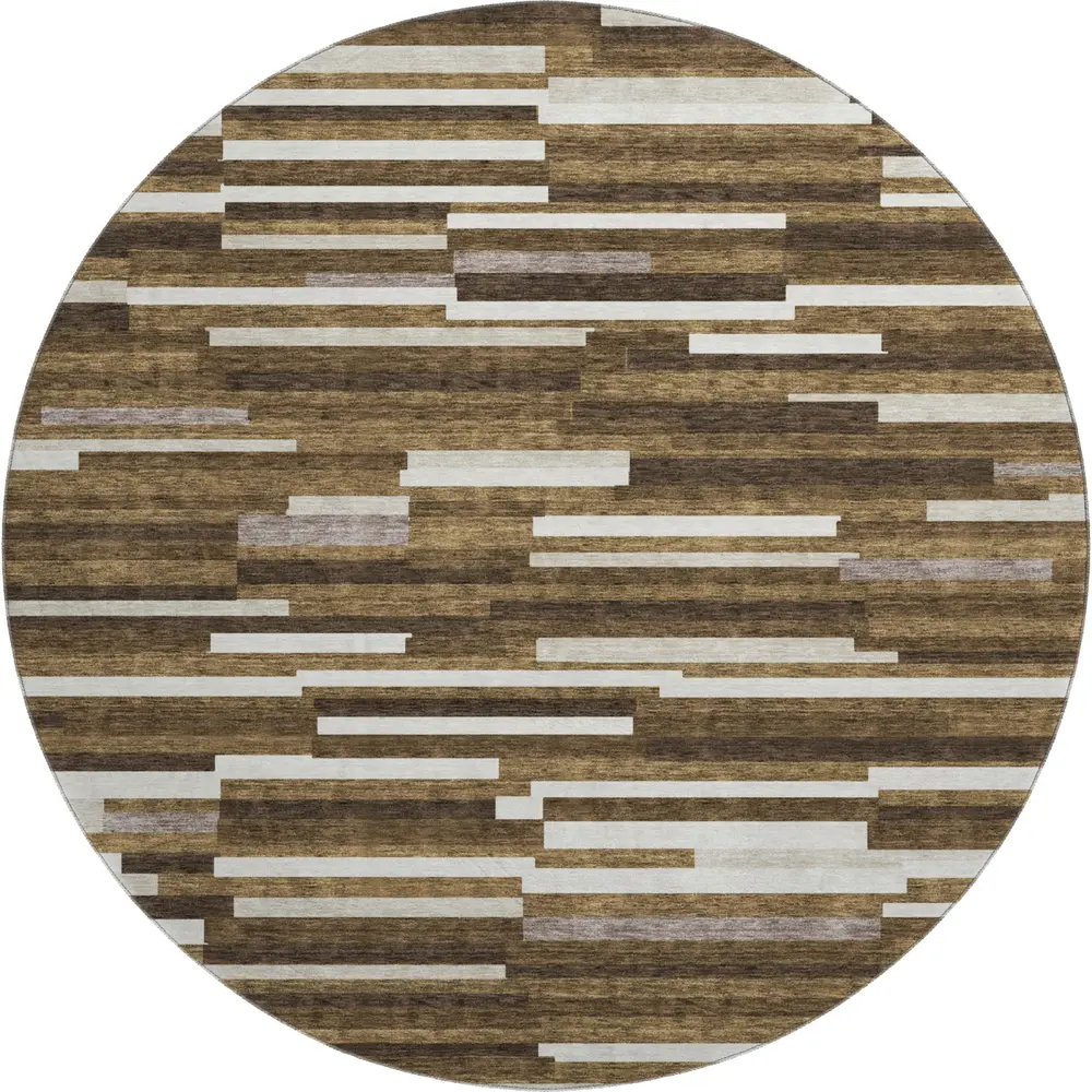 Mayfield AMF894 Brown 8' x 8' Rug