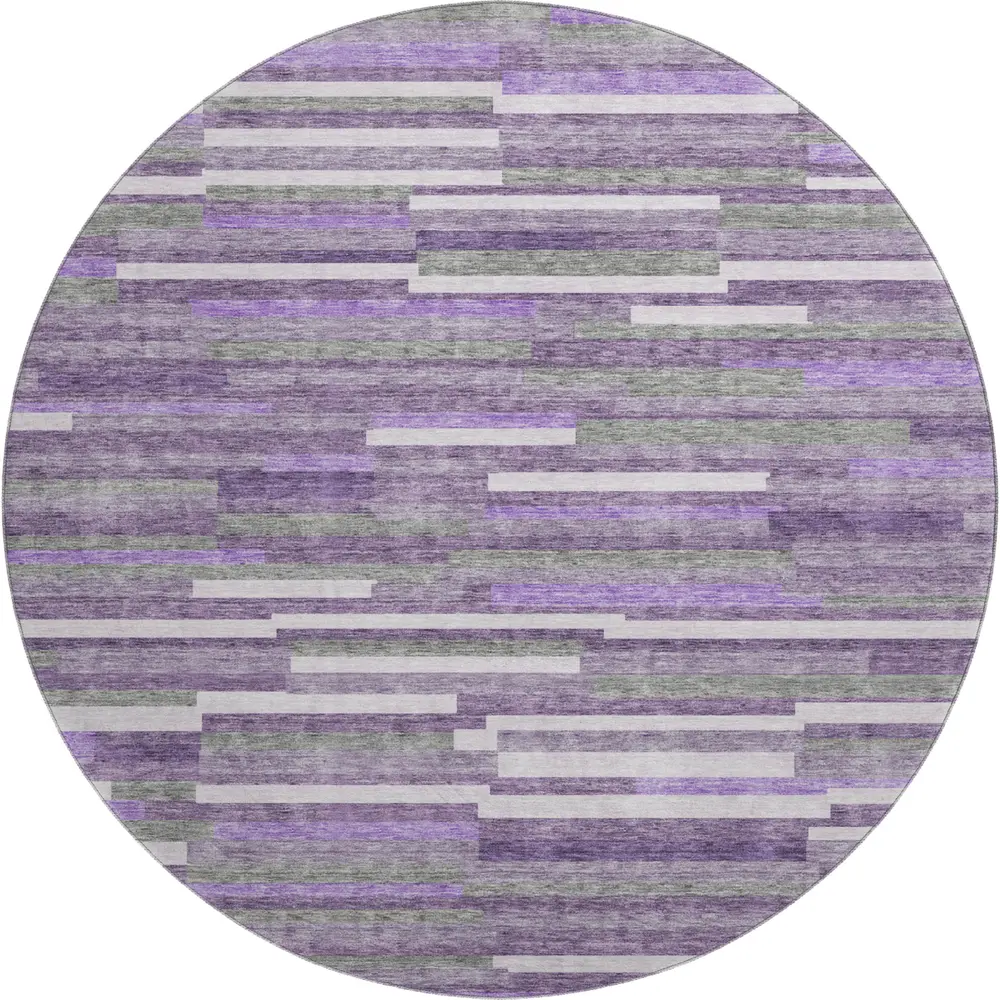 Mayfield AMF894 Purple 8' x 8' Rug