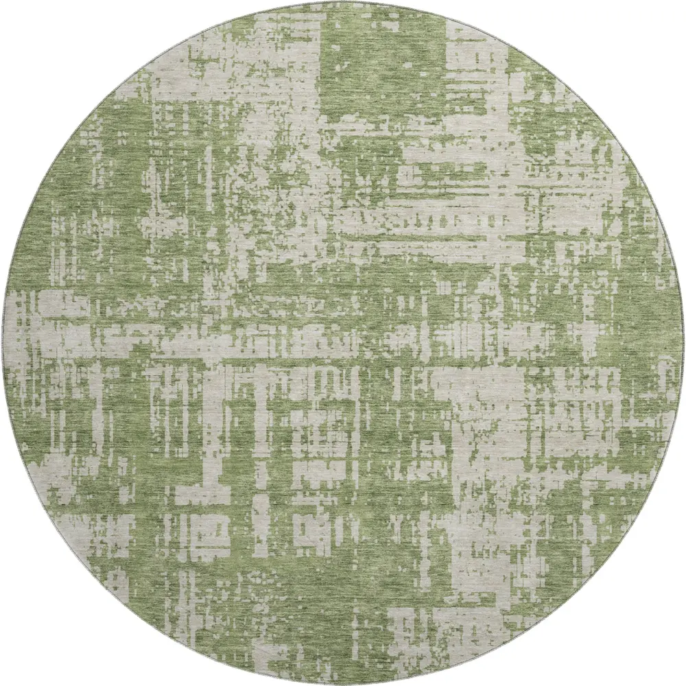 Mayfield AMF895 Green 8' x 8' Rug