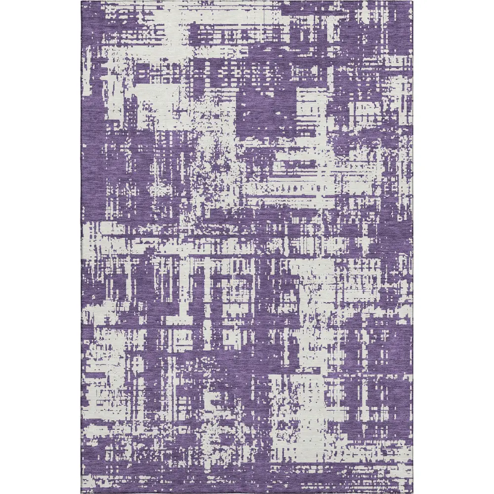 Mayfield AMF895 Purple 9' x 12' Rug