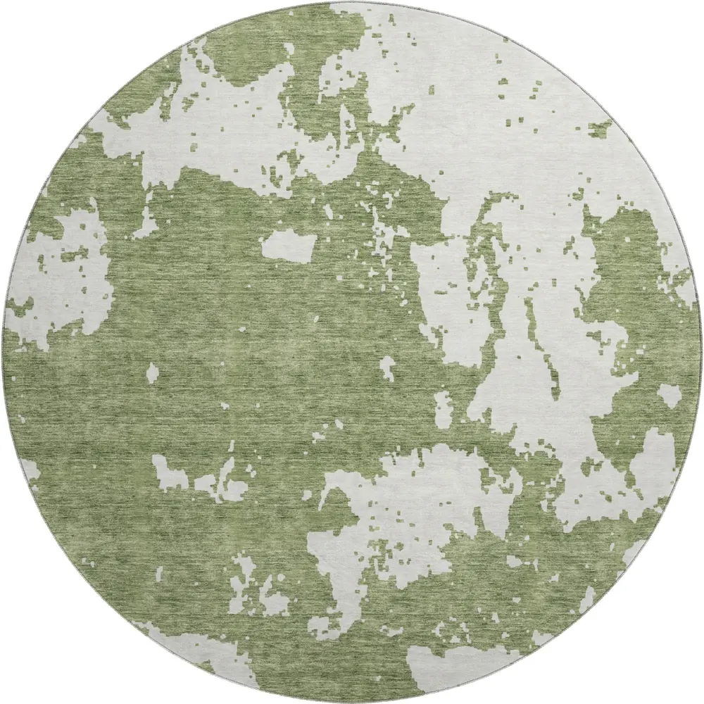 Mayfield AMF897 Green 8' x 8' Rug