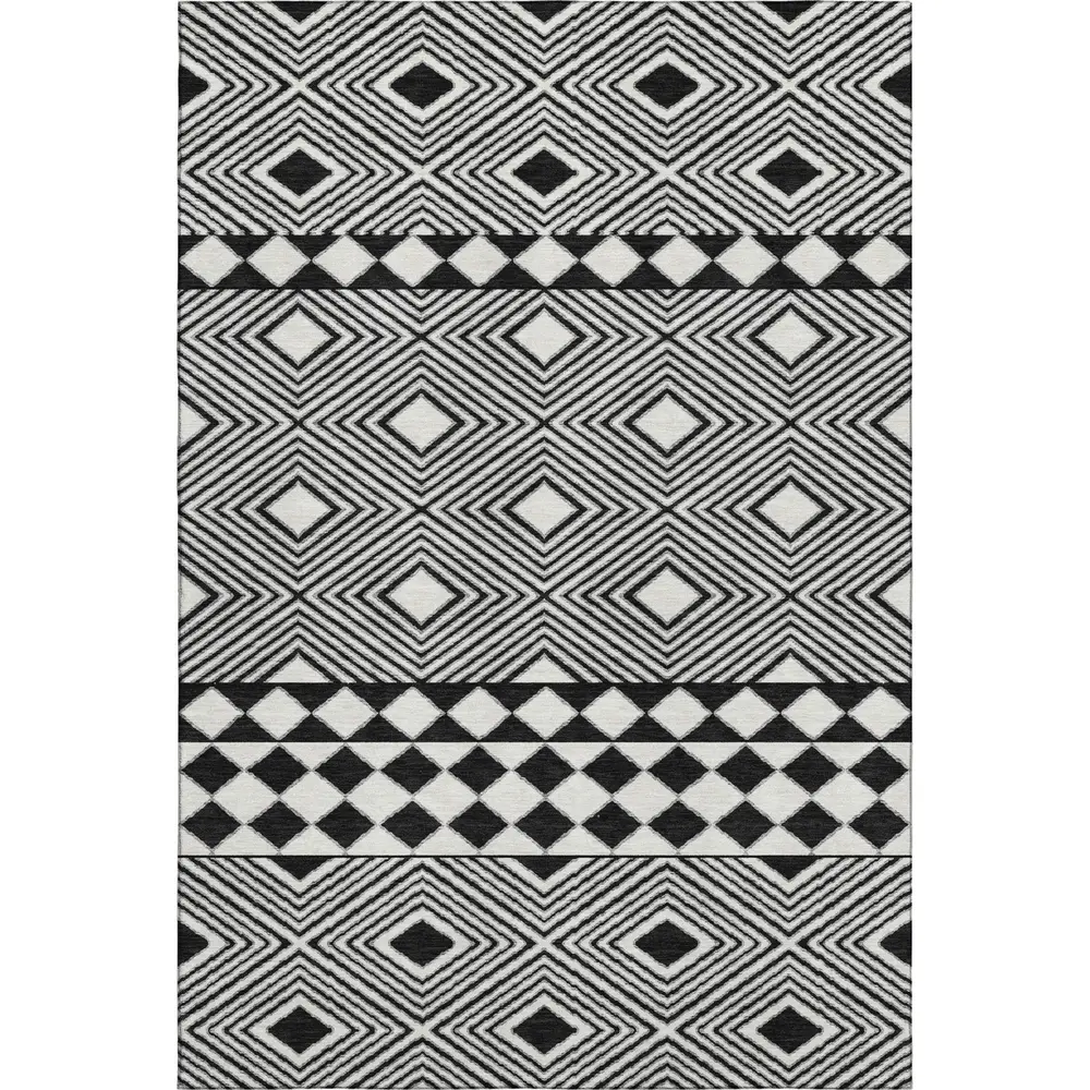 Mayfield AMF898 Black 9' x 12' Rug
