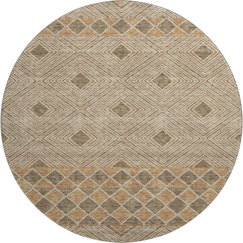 Mayfield AMF898 Brown 8' x 8' Rug