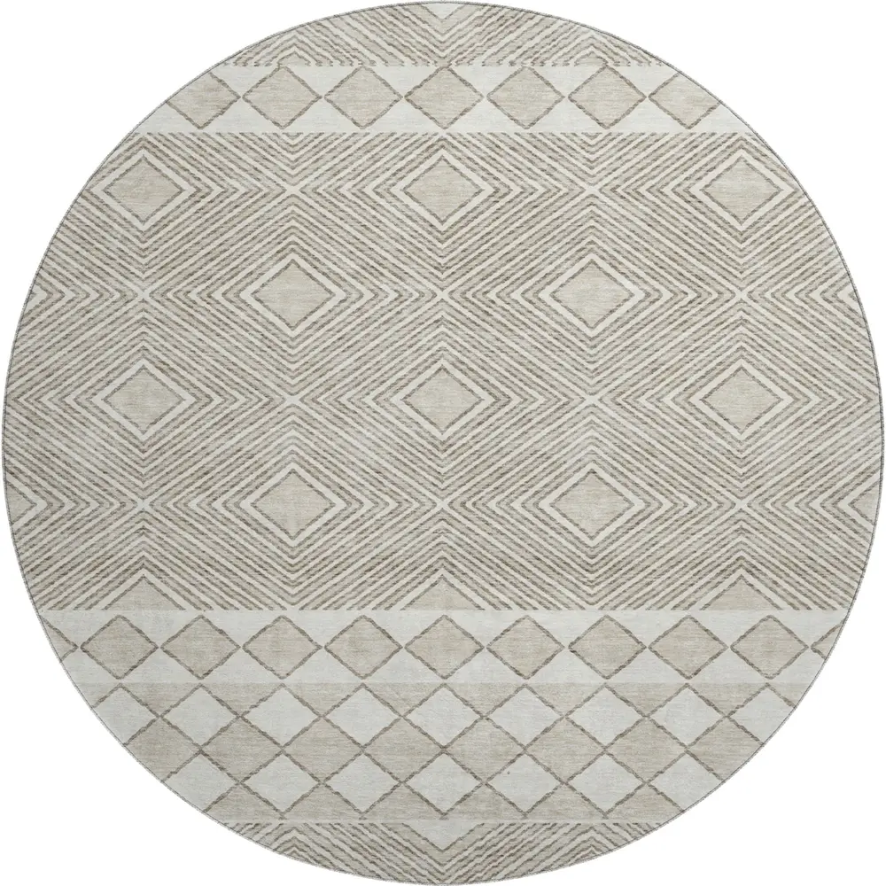 Mayfield AMF898 Taupe 8' x 8' Rug