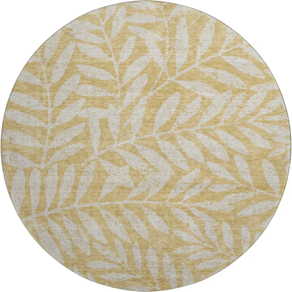 Mayfield AMF899 Gold 8' x 8' Rug