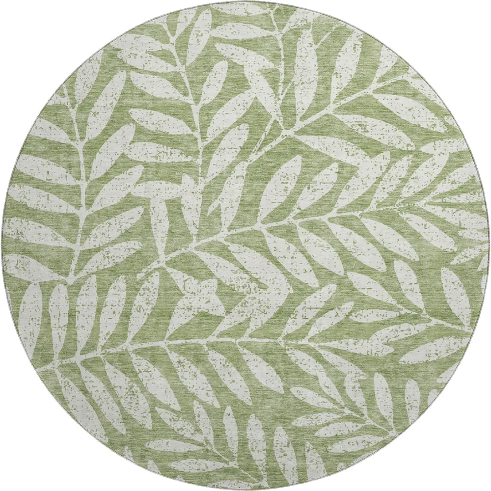 Mayfield AMF899 Green 8' x 8' Rug