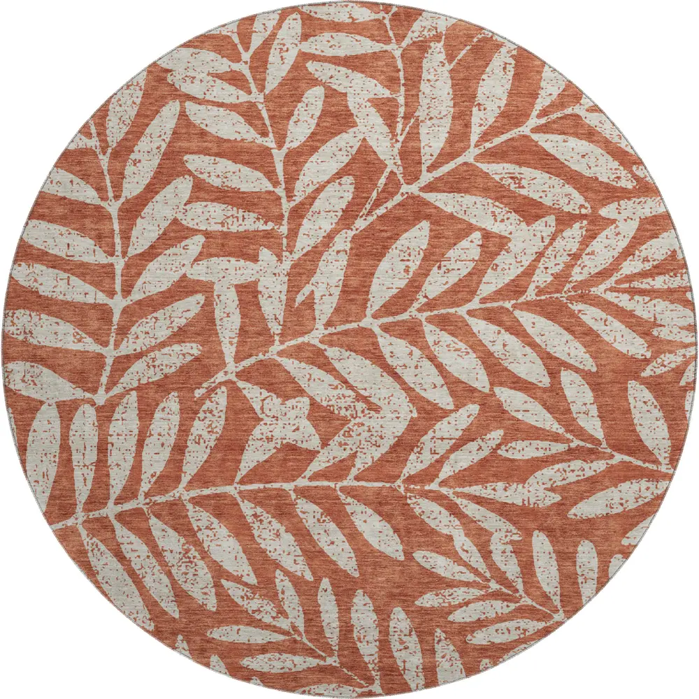 Mayfield AMF899 Paprika 8' x 8' Rug