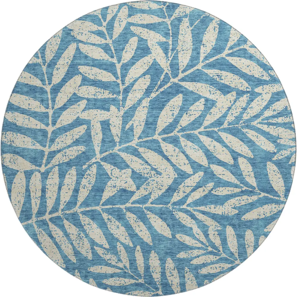 Mayfield AMF899 Teal 8' x 8' Rug