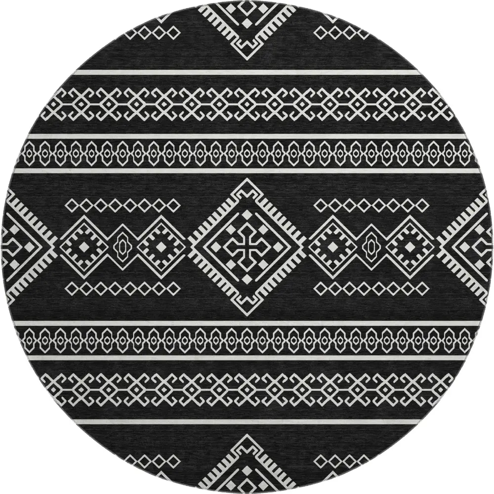 Mayfield AMF901 Black 8' x 8' Rug