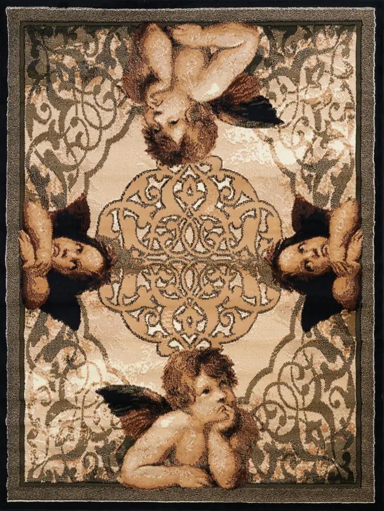 United Weavers Legends Cherubs Multi Area Rug 5'3