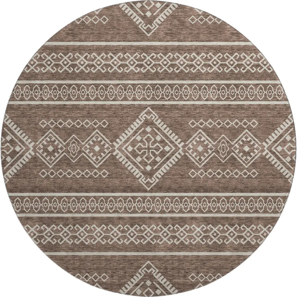 Mayfield AMF901 Brown 8' x 8' Rug