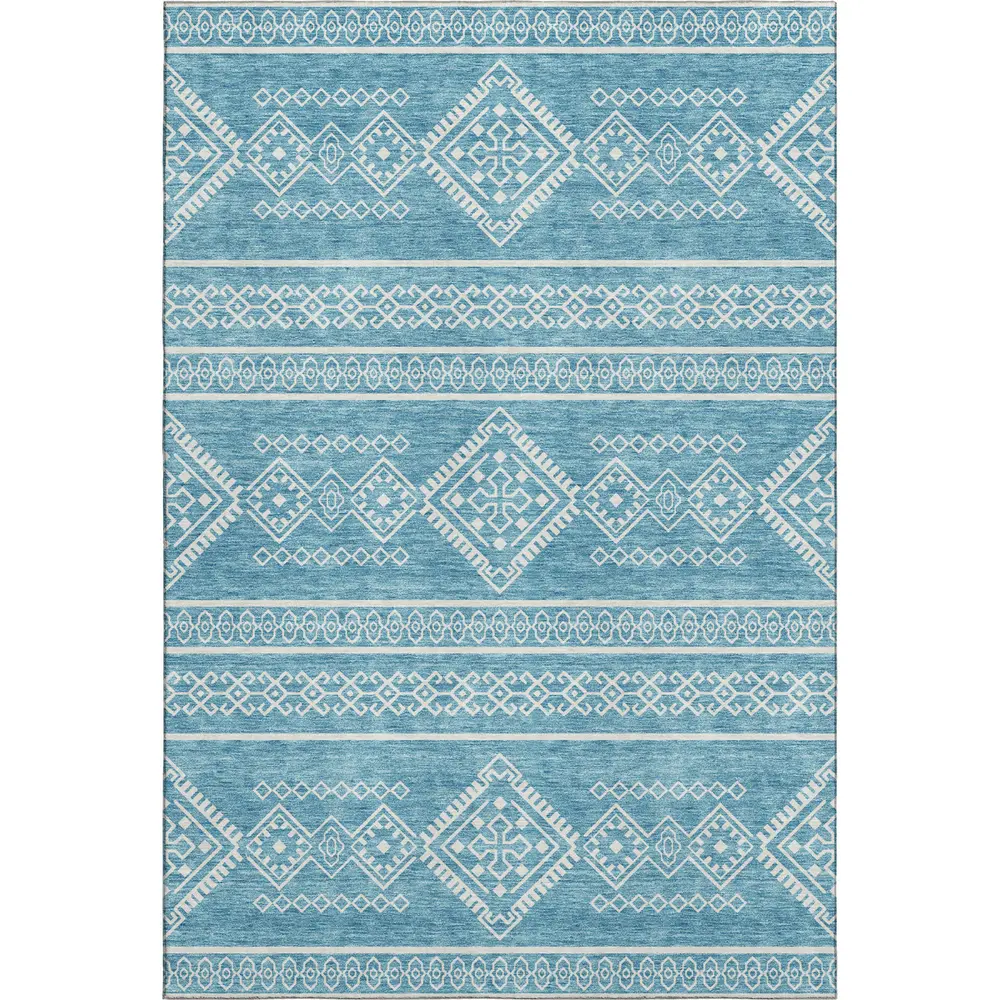 Mayfield AMF901 Teal 10' x 14' Rug