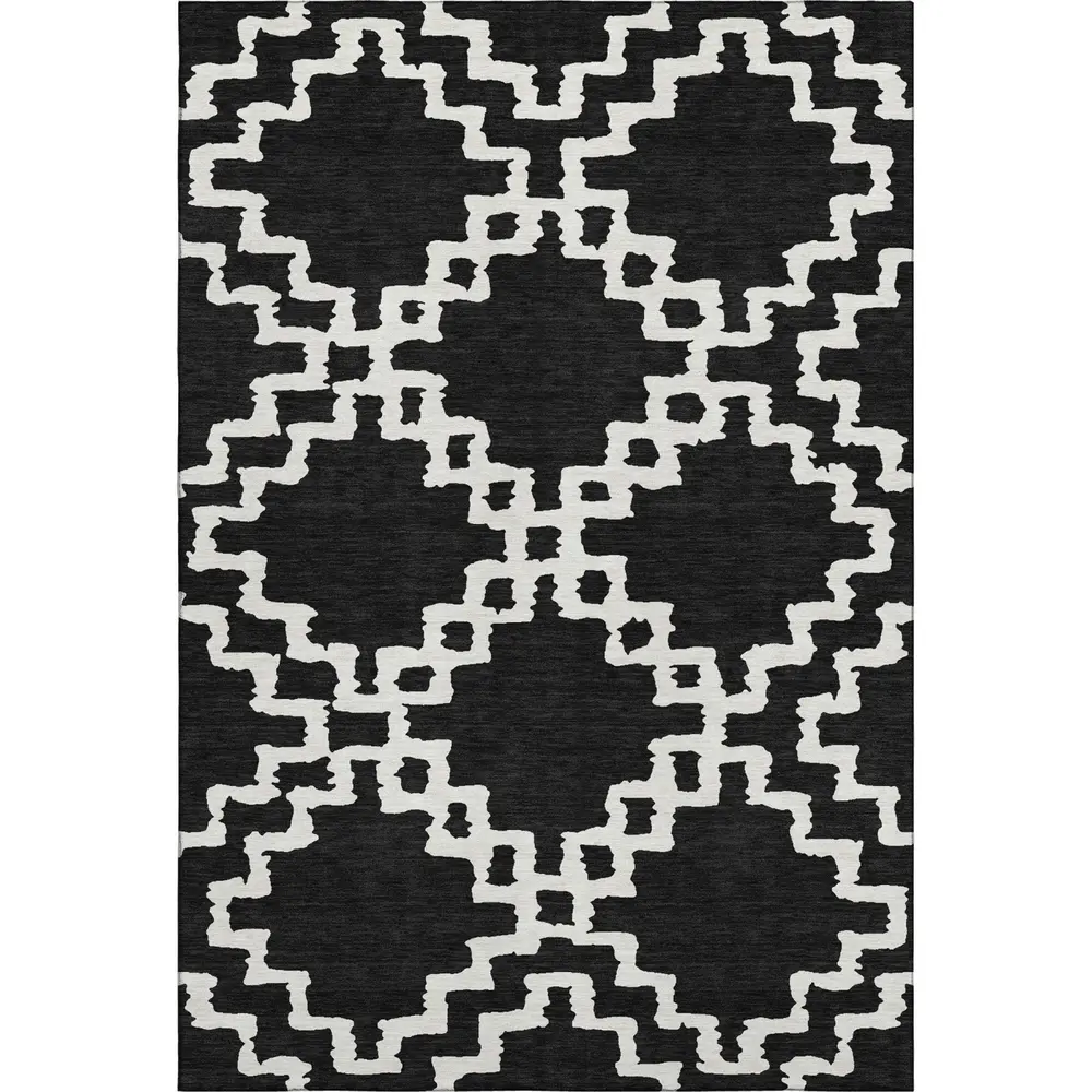 Mayfield AMF902 Black 8' x 10' Rug