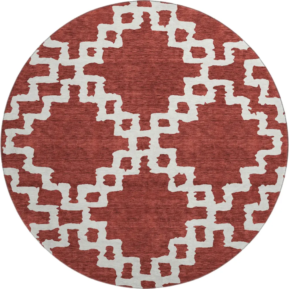 Mayfield AMF902 Brick 8' x 8' Rug