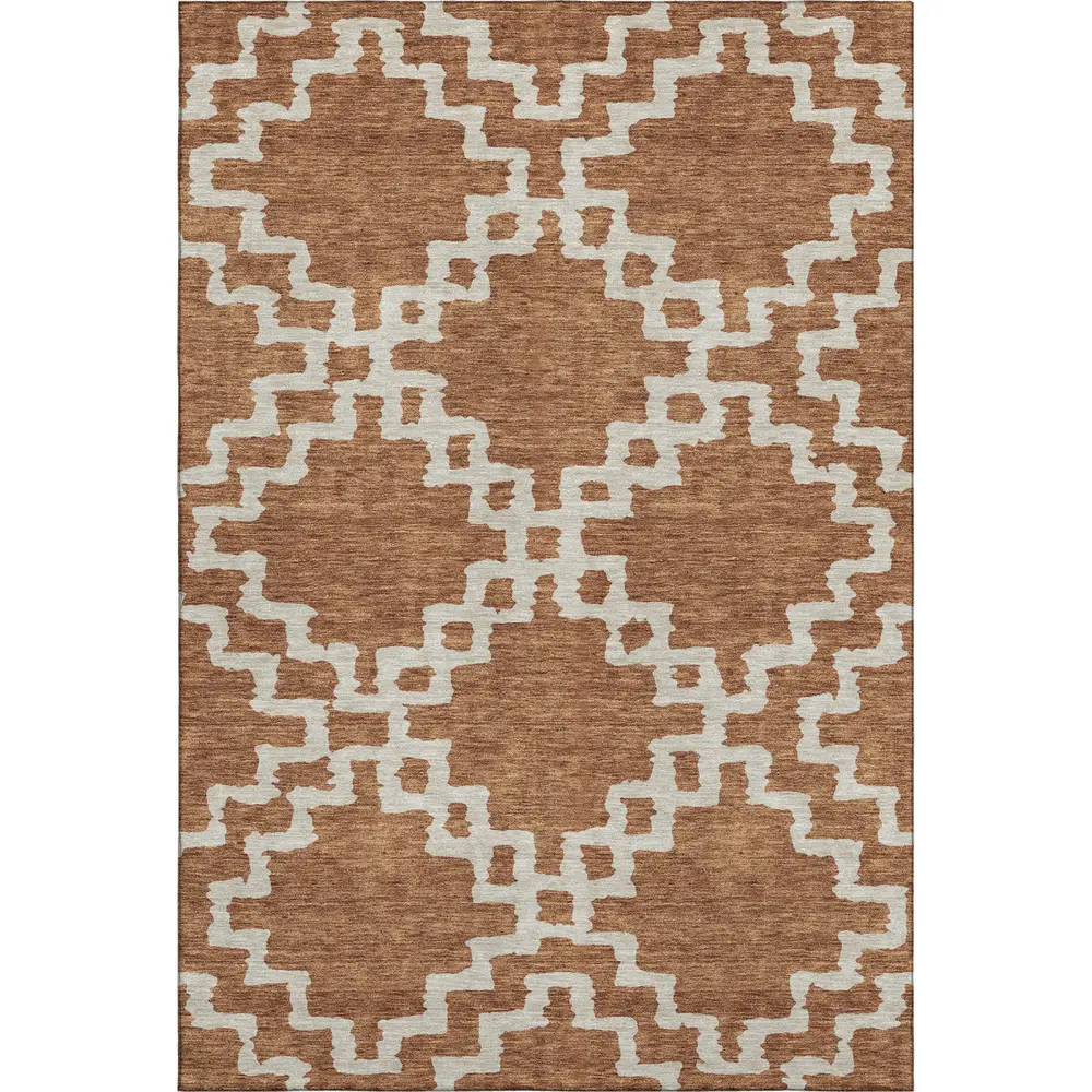 Mayfield AMF902 Paprika 3' x 5' Rug