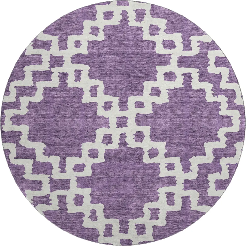 Mayfield AMF902 Purple 8' x 8' Rug