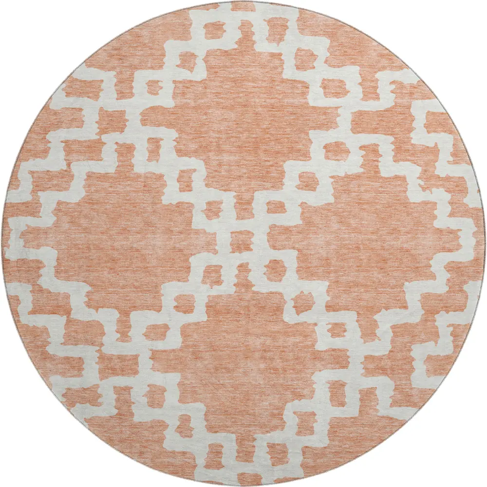 Mayfield AMF902 Salmon 8' x 8' Rug