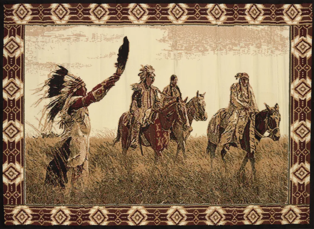 United Weavers Legends Sending Out Multi Area Rug 5'3