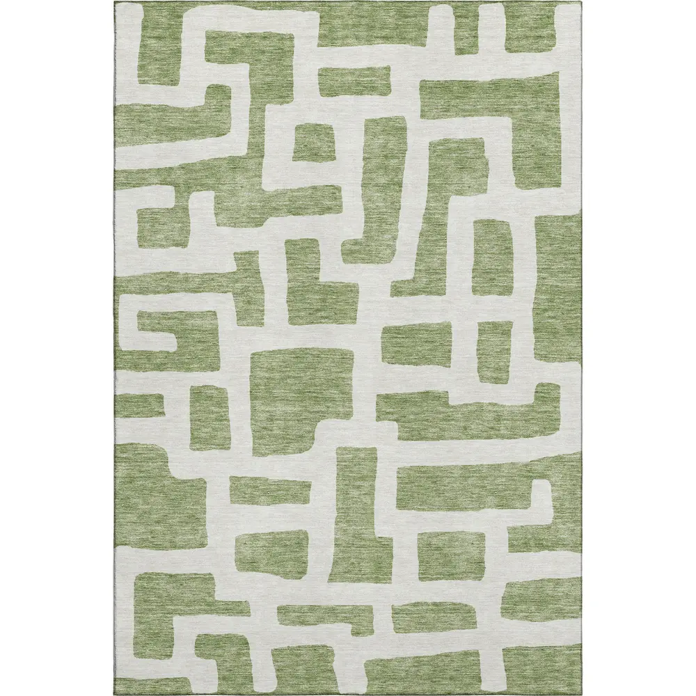 Mayfield AMF903 Green 9' x 12' Rug