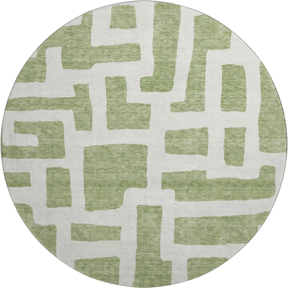 Mayfield AMF903 Green 8' x 8' Rug