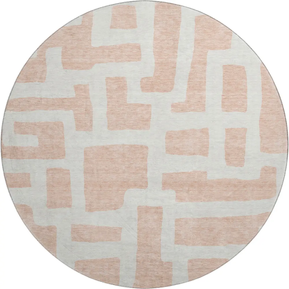 Mayfield AMF903 Peach 8' x 8' Rug