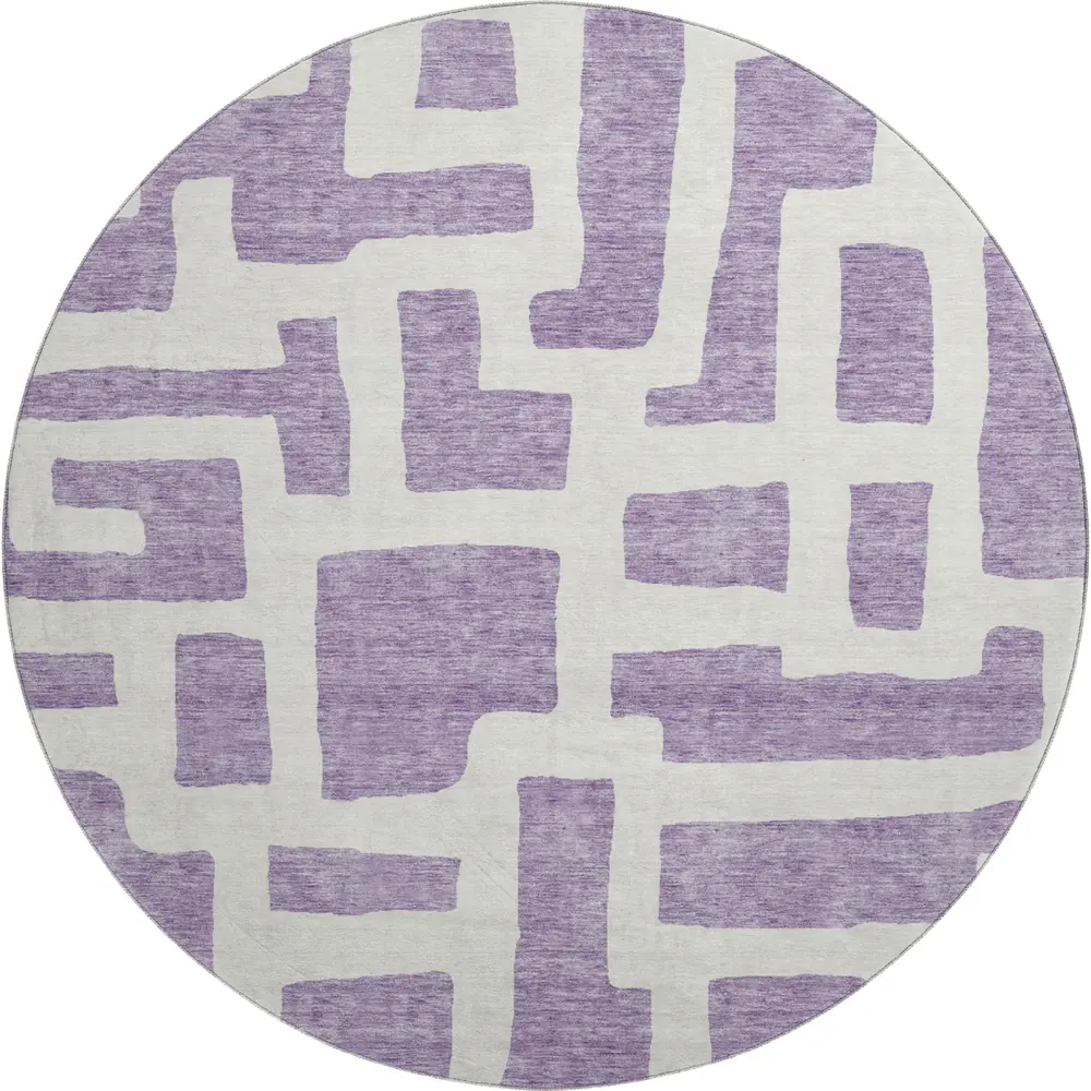 Mayfield AMF903 Purple 8' x 8' Rug