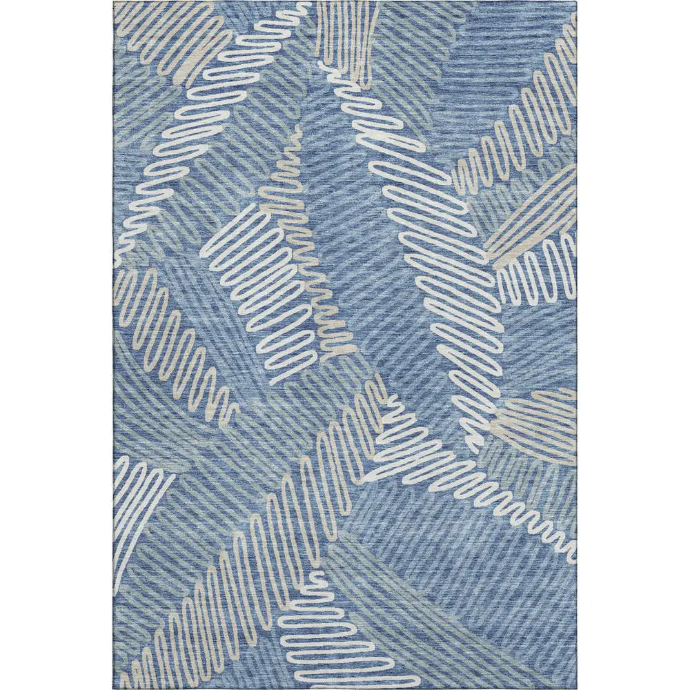 Mayfield AMF904 Blue 9' x 12' Rug