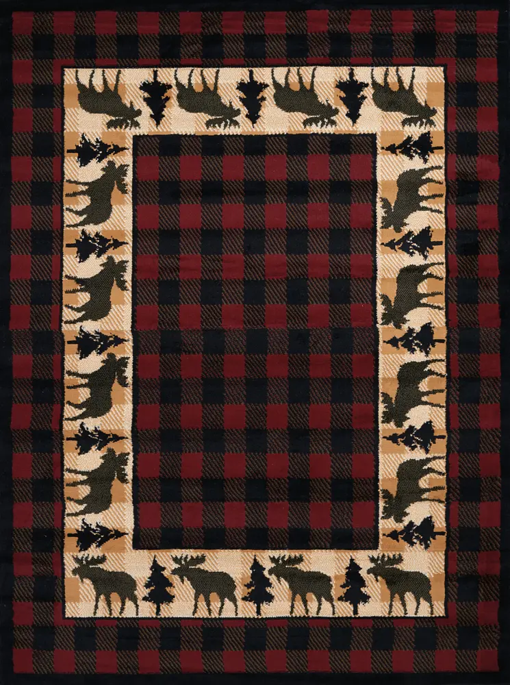 United Weavers Legends Woodlands Multi Area Rug 5'3